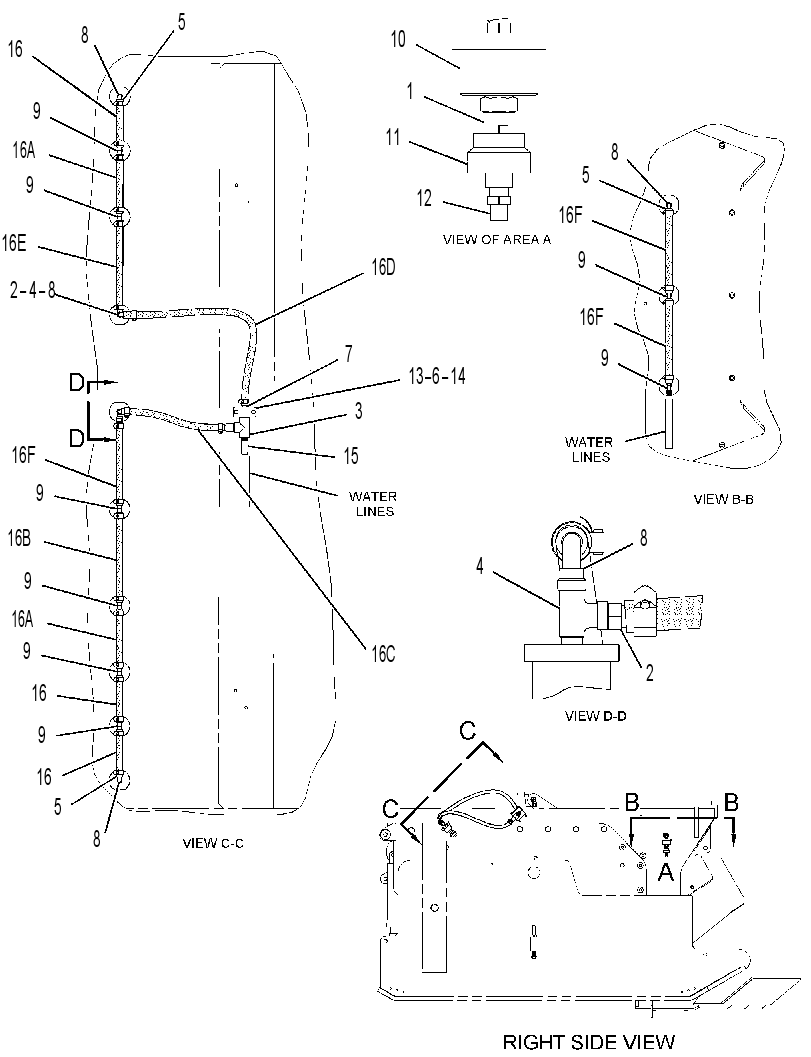 SPRAY GP-WATER 3787435 CAT