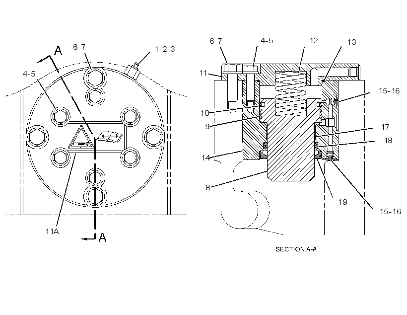 CYLINDER GP-BRAKE RELEASE 3430066 CAT