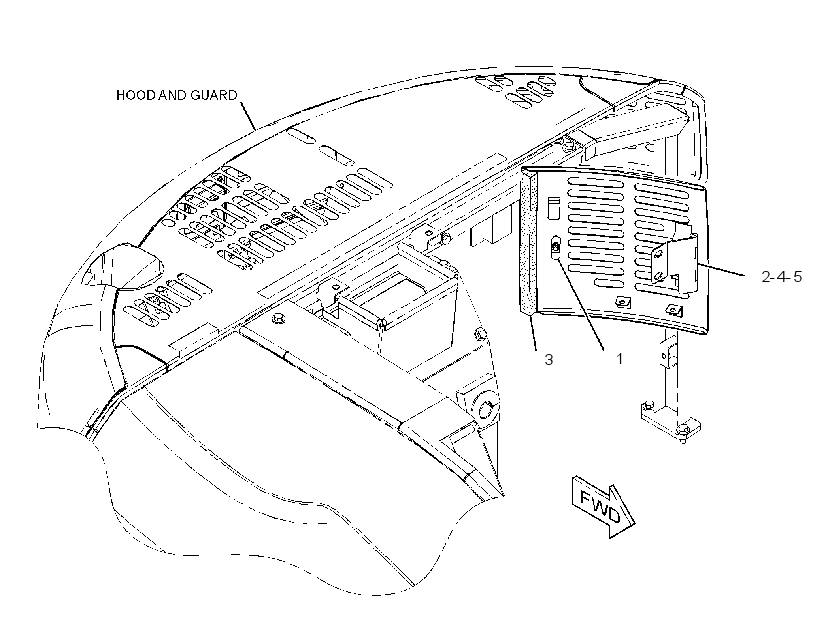 COVER GP-HOOD 3566521 CAT