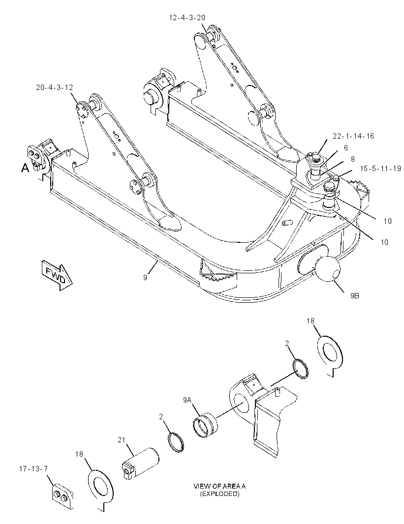 C-FRAME GP-POWER ANGLING 3486210 CAT