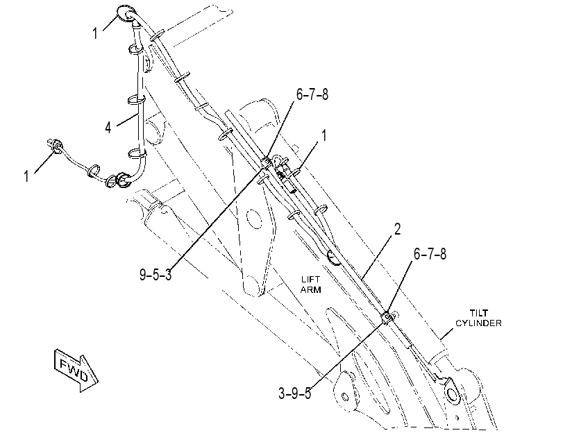 WIRING GP-KICKOUT & POSITIONER 3850559 CAT