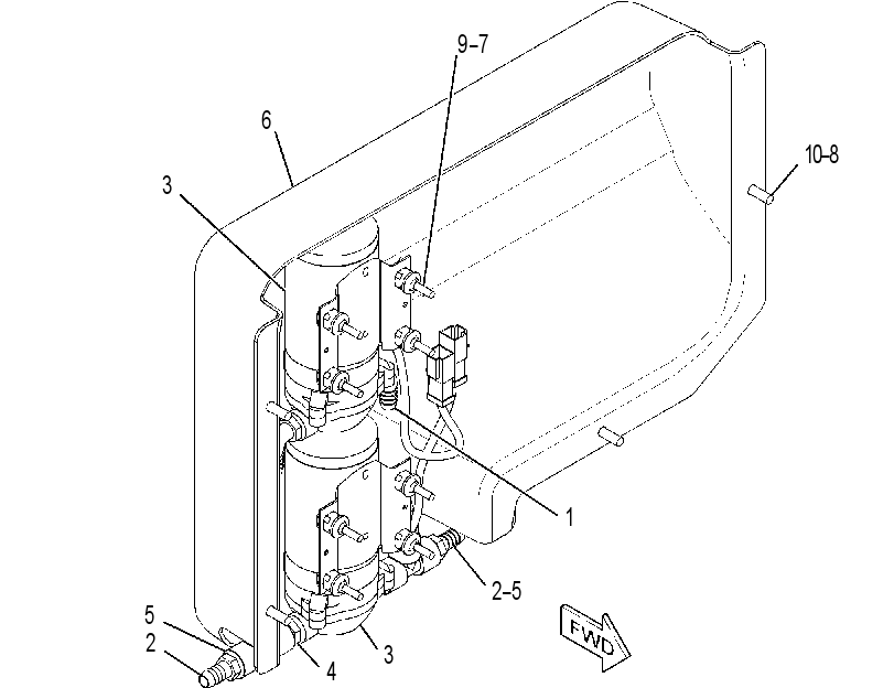 PUMP GP-WATER SPRAY 3436064 CAT