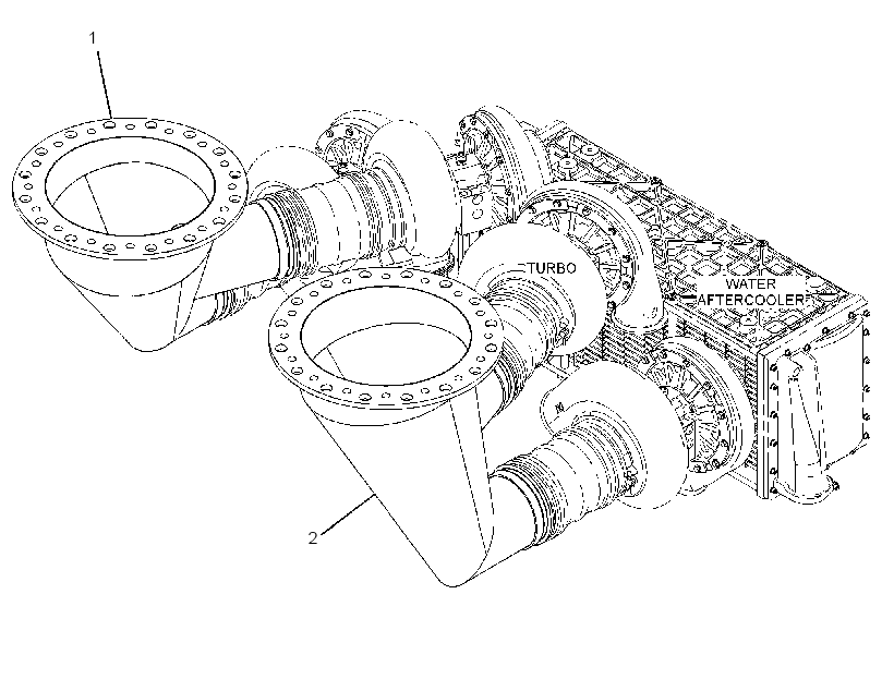 ADAPTER GP-EXHAUST 3385300 CAT
