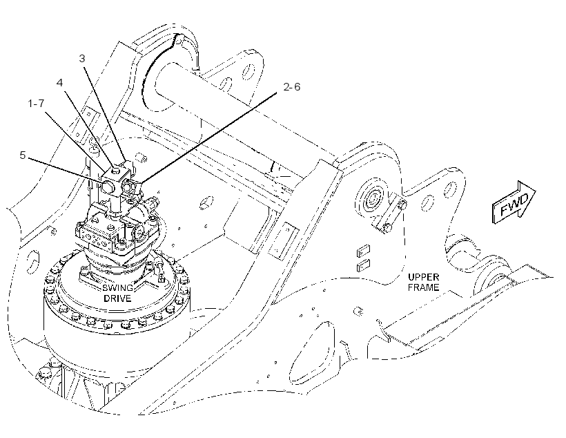 ADAPTER GP-BOOM CYLINDER 3869946 CAT