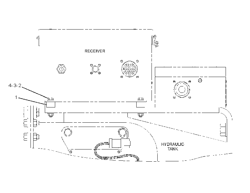 MOUNTING GP-RECEIVER 2006162 CAT