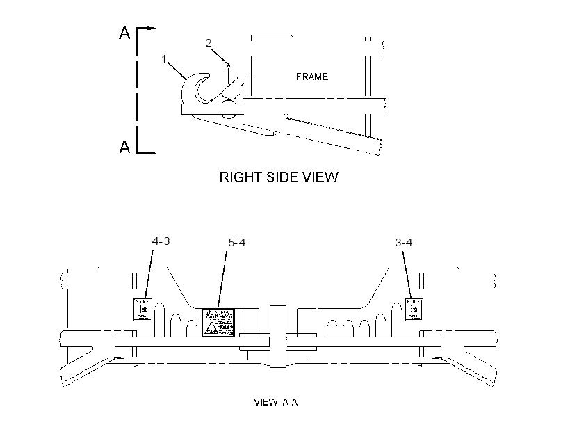 HOOK GP-BRAKE RELEASE 2167632 CAT