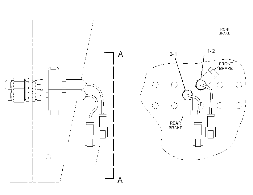 SWITCH GP-BRAKE PRESSURE 1618441 CAT