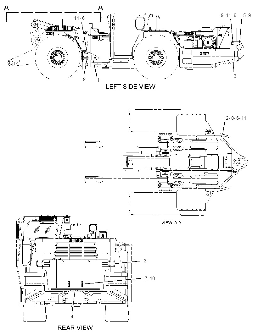 LIFTING GP-MACHINE 2829151 CAT