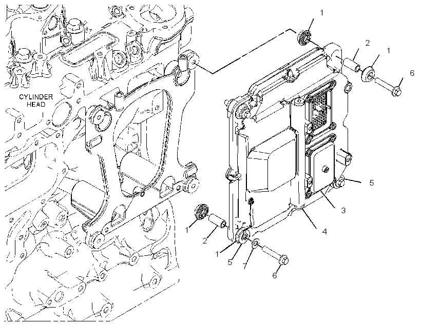 CONTROL GP-POWER TRAIN 3475404 CAT