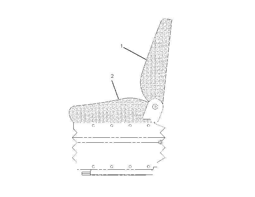 COVER GP-SEAT 1608407 CAT