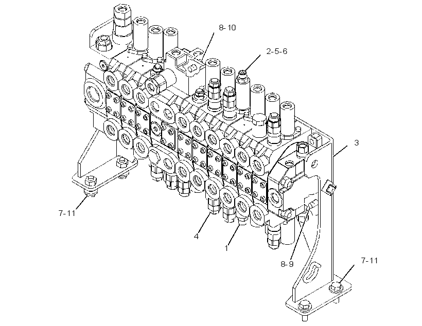 VALVE & MTG GP-BANK 3913187 CAT