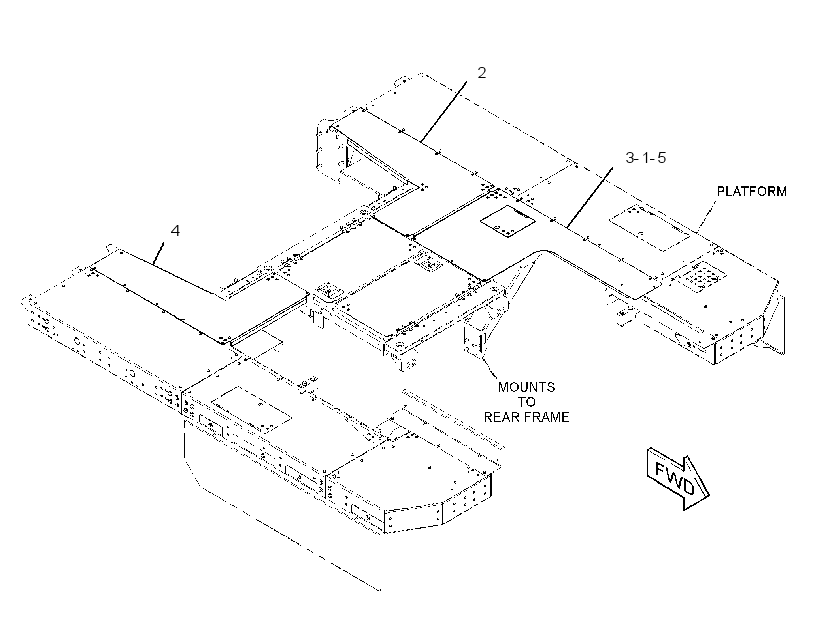 PANEL GP-PLATFORM 3587750 CAT
