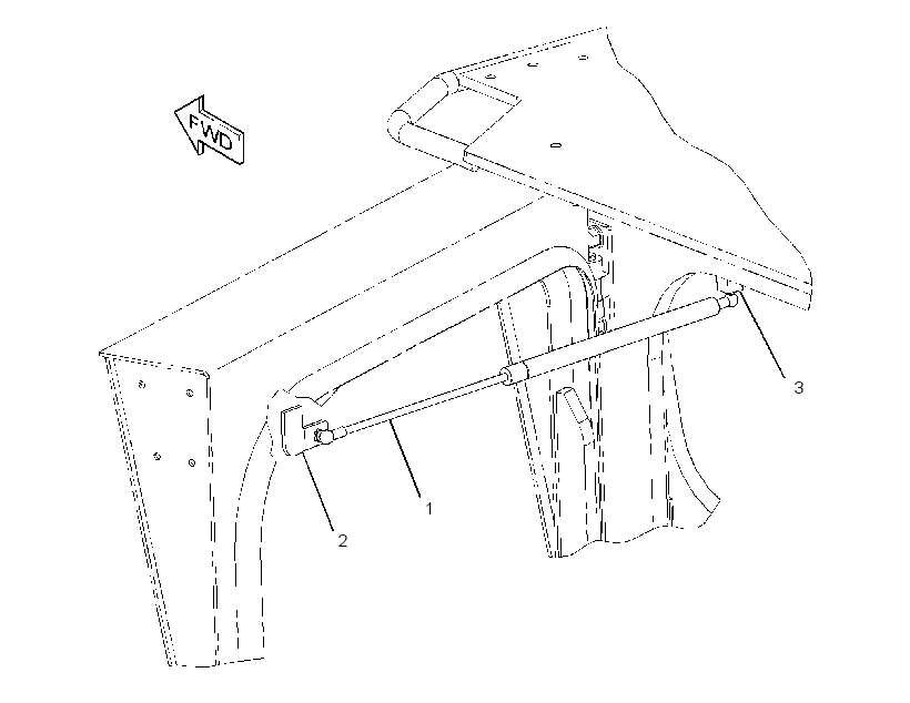SPRING GP-CAB DOOR 1880358 CAT