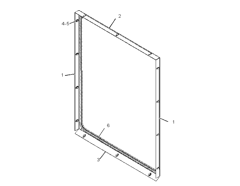 DUCT GP-ENCLOSURE 3615671 CAT