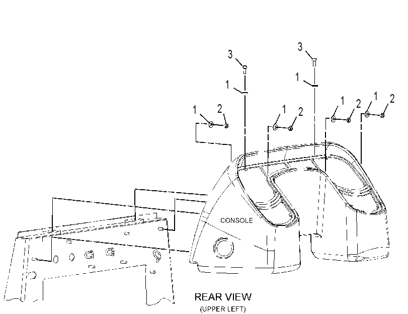 MOUNTING GP-OPERATOR CONSOLE 2863933 CAT