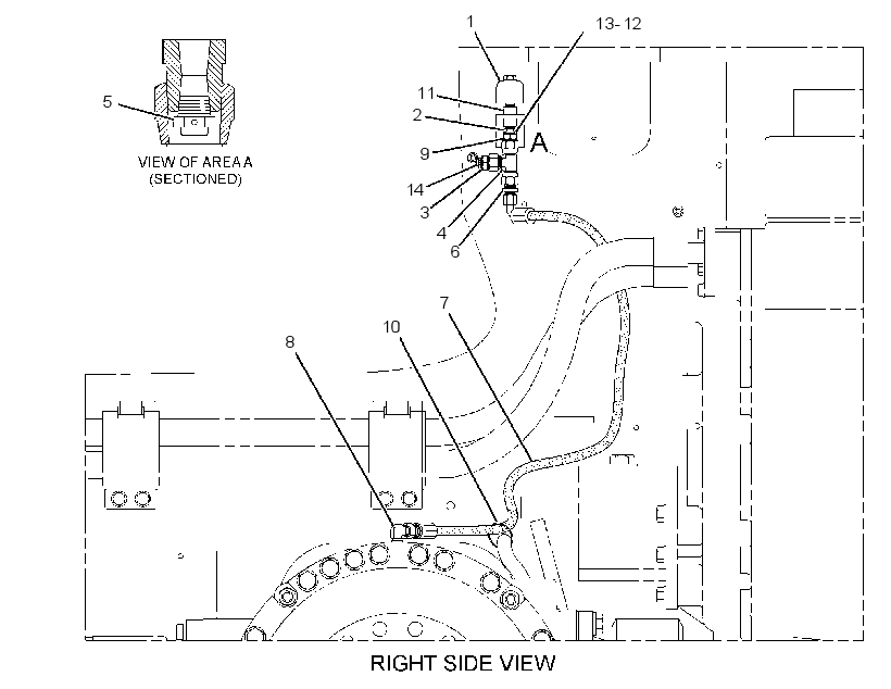 LINES GP-AXLE VENT 2445095 CAT