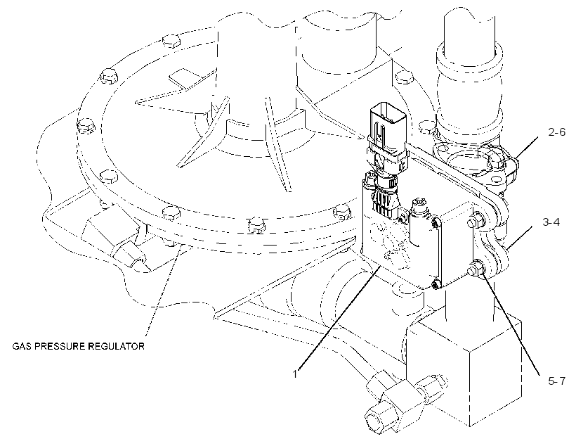 VALVE GP-GAS CONTROL 3554161 CAT