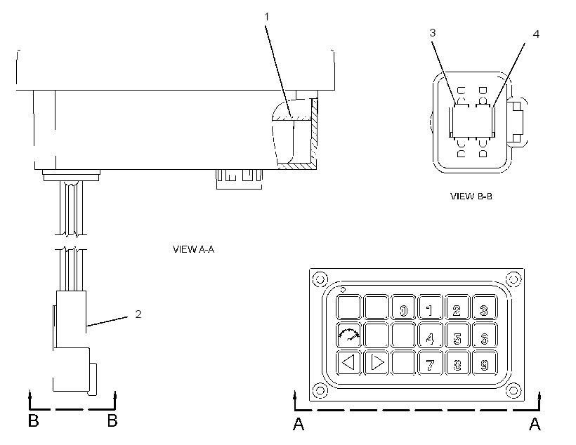 MODULE GP-KEYPAD 2971400 CAT