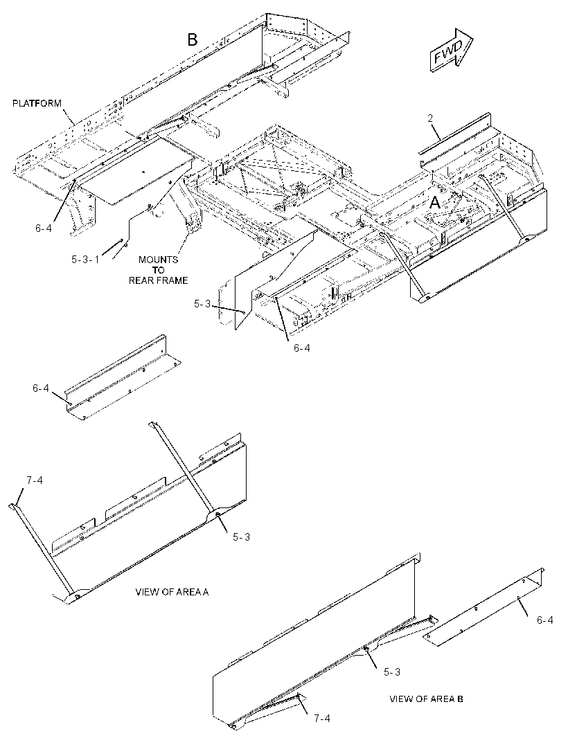 COVER GP-PLATFORM 3587730 CAT