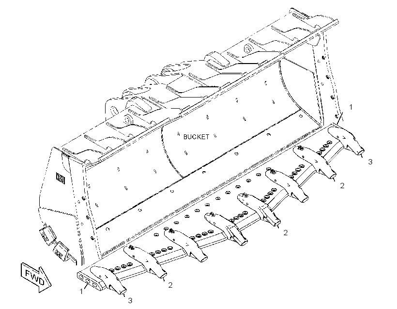 EDGE AS-CUTTING 3432213 CAT