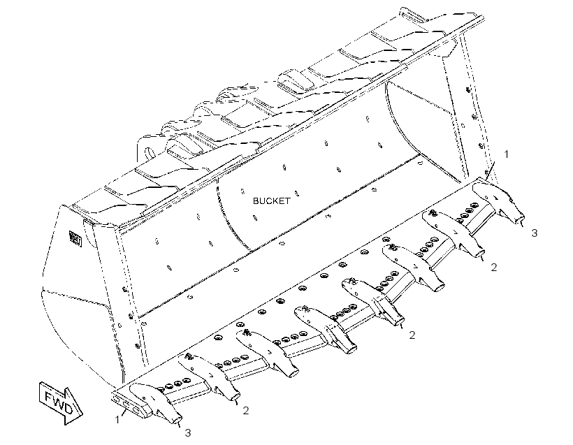 EDGE AS-CUTTING 3033246 CAT