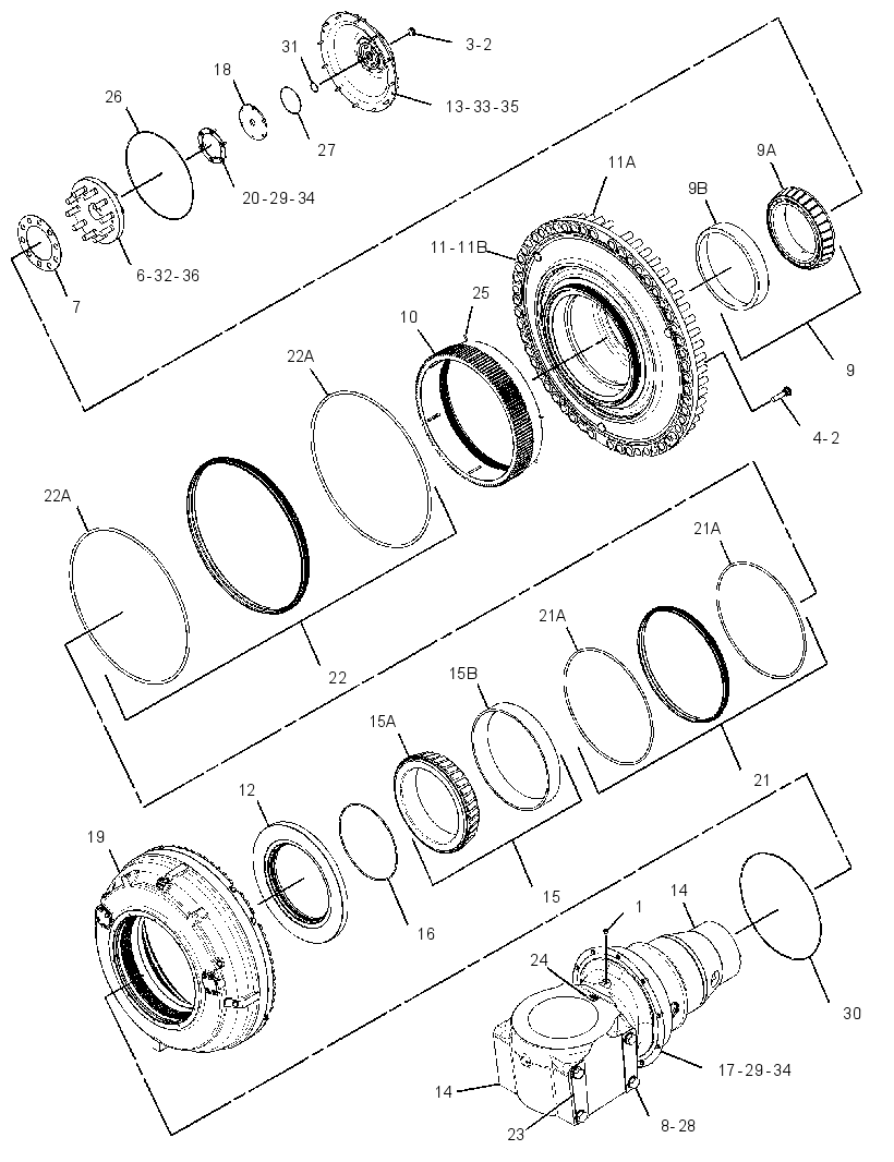 WHEEL & BRAKE GP 2922172 CAT