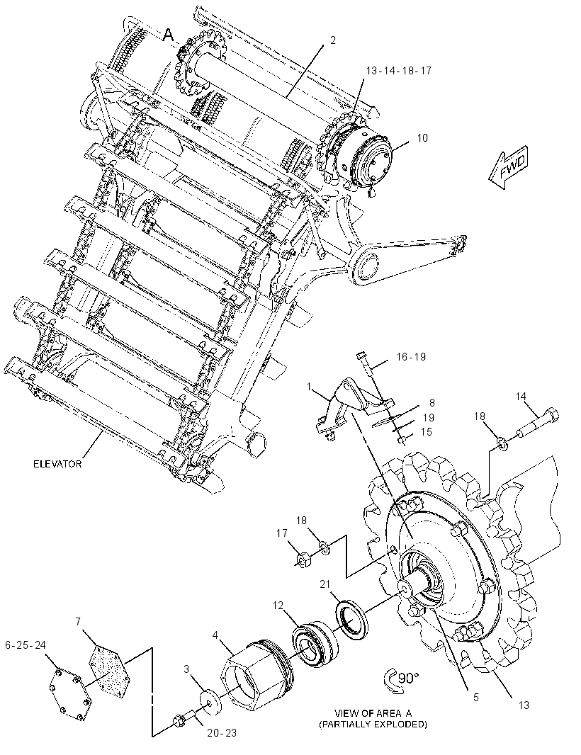 DRIVE GP-ELEVATOR 3186227 CAT