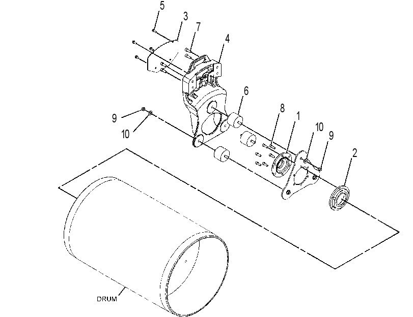 SUPPORT GP-MOTOR 3929194 CAT