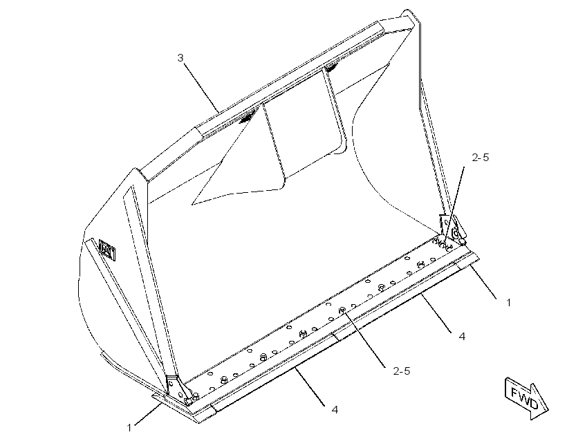 BUCKET GP-UTILITY 3116944 CAT