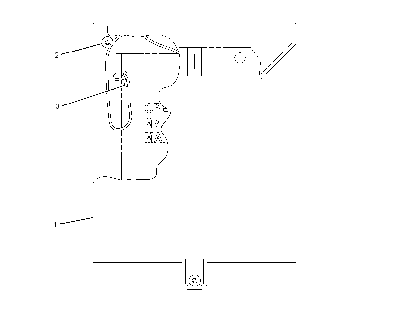 COMPARTMENT GP-LITERATURE 1835564 CAT