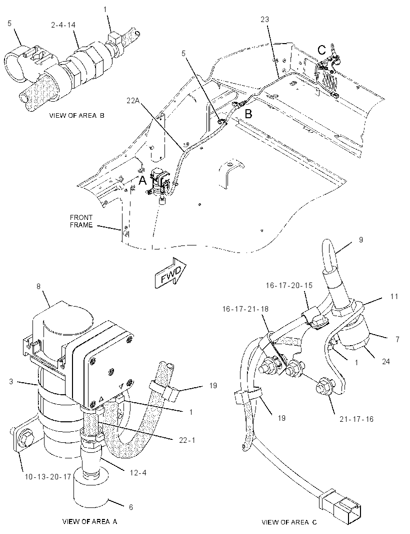 SENSOR & MTG GP-TEMPERATURE 3553088 CAT