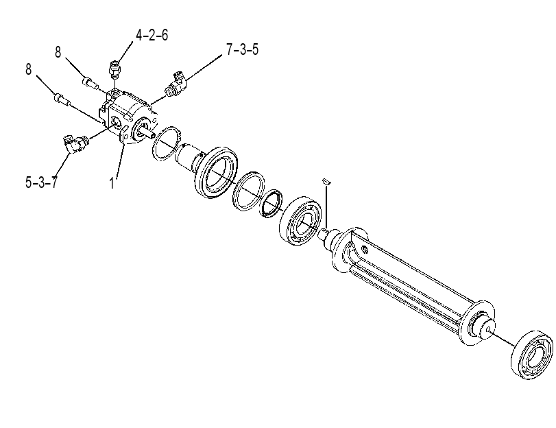 MOTOR & MTG GP-VIBRATORY 3929199 CAT