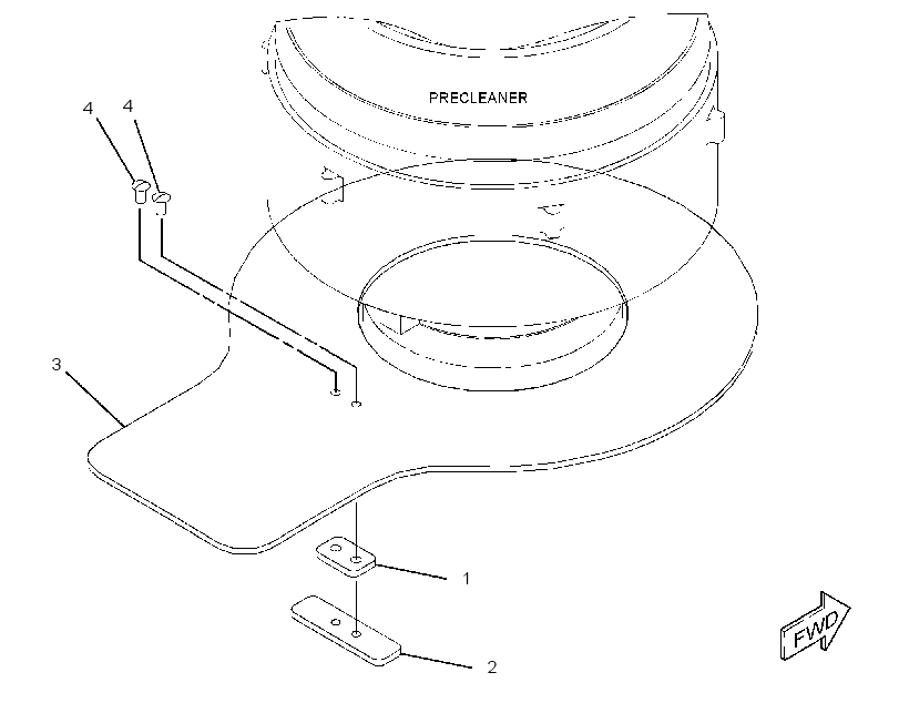 BAFFLE GP 3620730 CAT