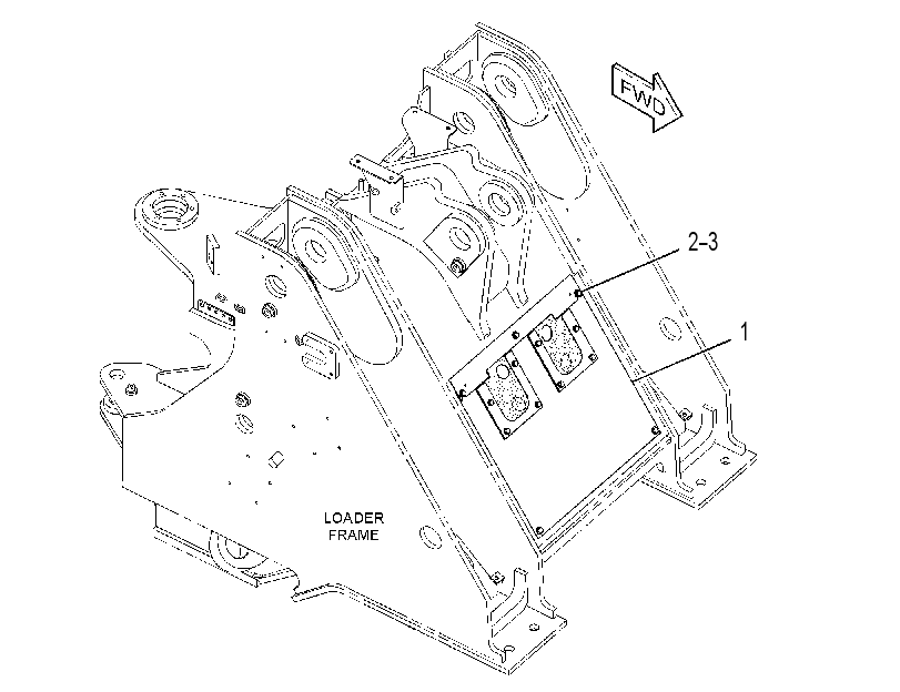 GUARD GP-LOADER FRAME 3805235 CAT