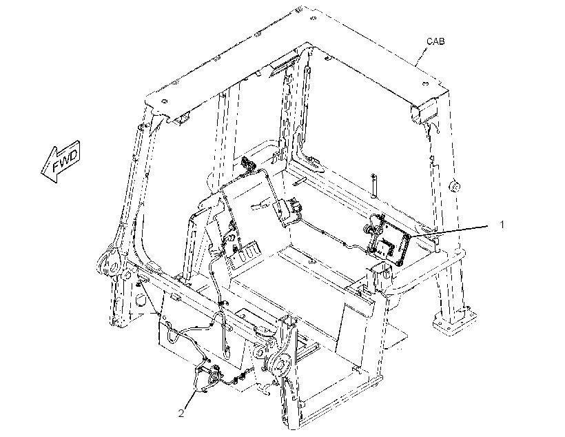 WIRING GP-HYDRAULIC 3631290 CAT