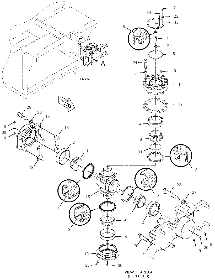 HITCH GP-OSCILLATING 3447522 CAT