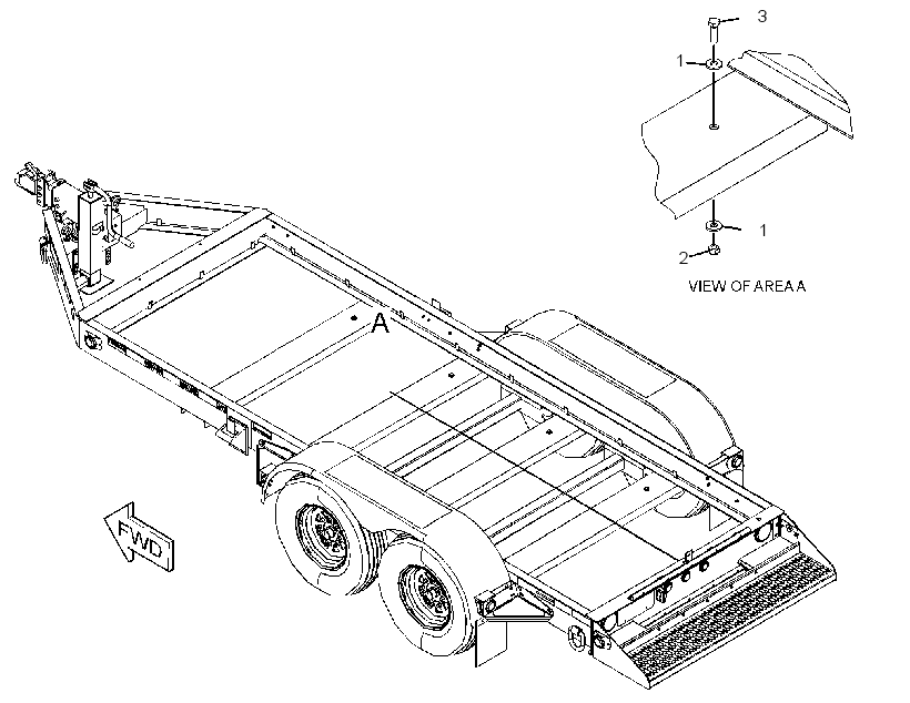 FASTENER GP-FRAME 3849133 CAT