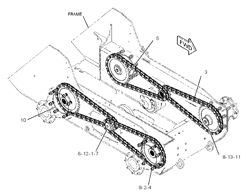 DRIVE GP-TANDEM 3898842 CAT