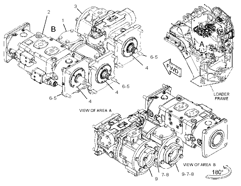 PUMP & MTG GP-IMPLEMENT 3265165 CAT