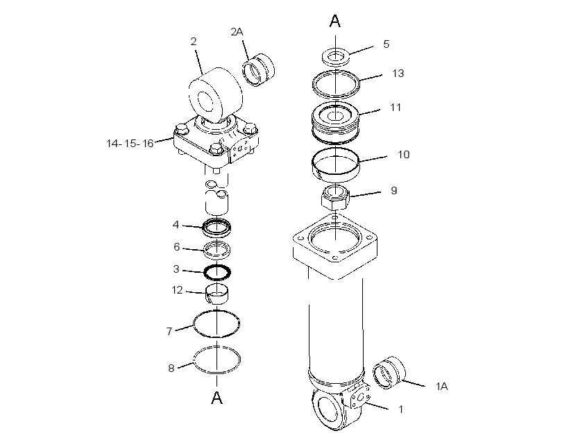 CYLINDER GP-EJECTOR 1599489 CAT
