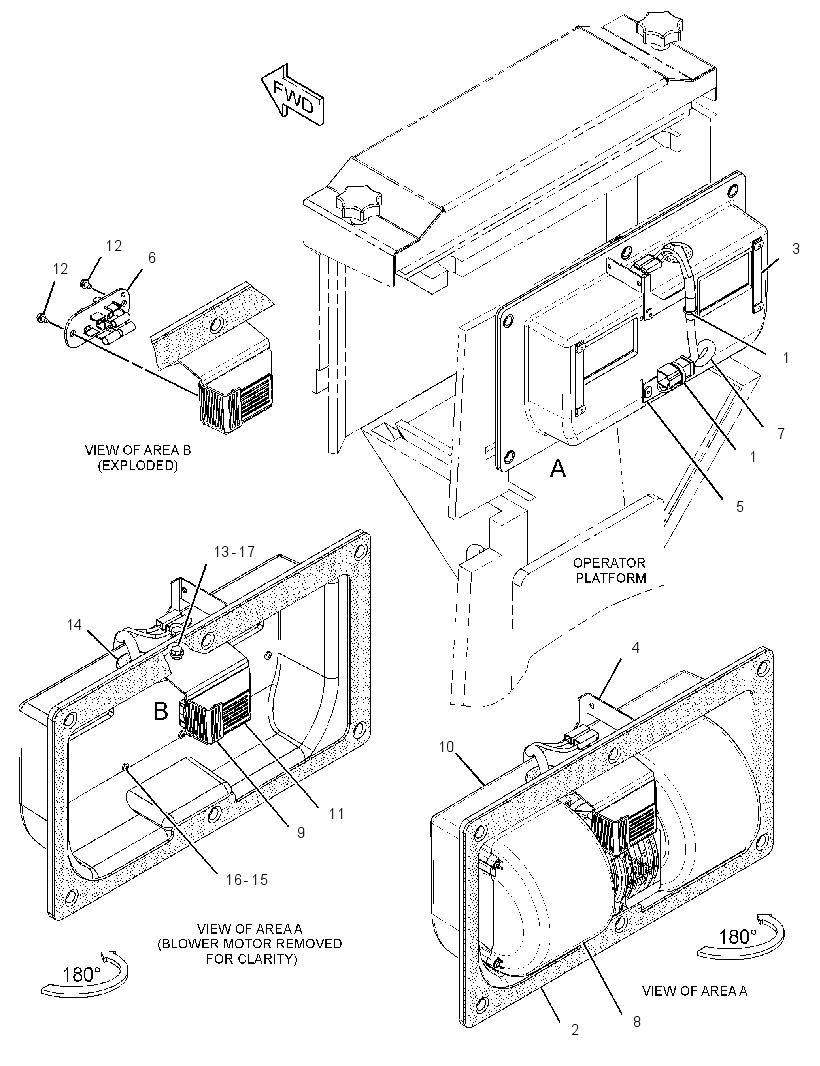 BLOWER GP-CAB 2305388 CAT