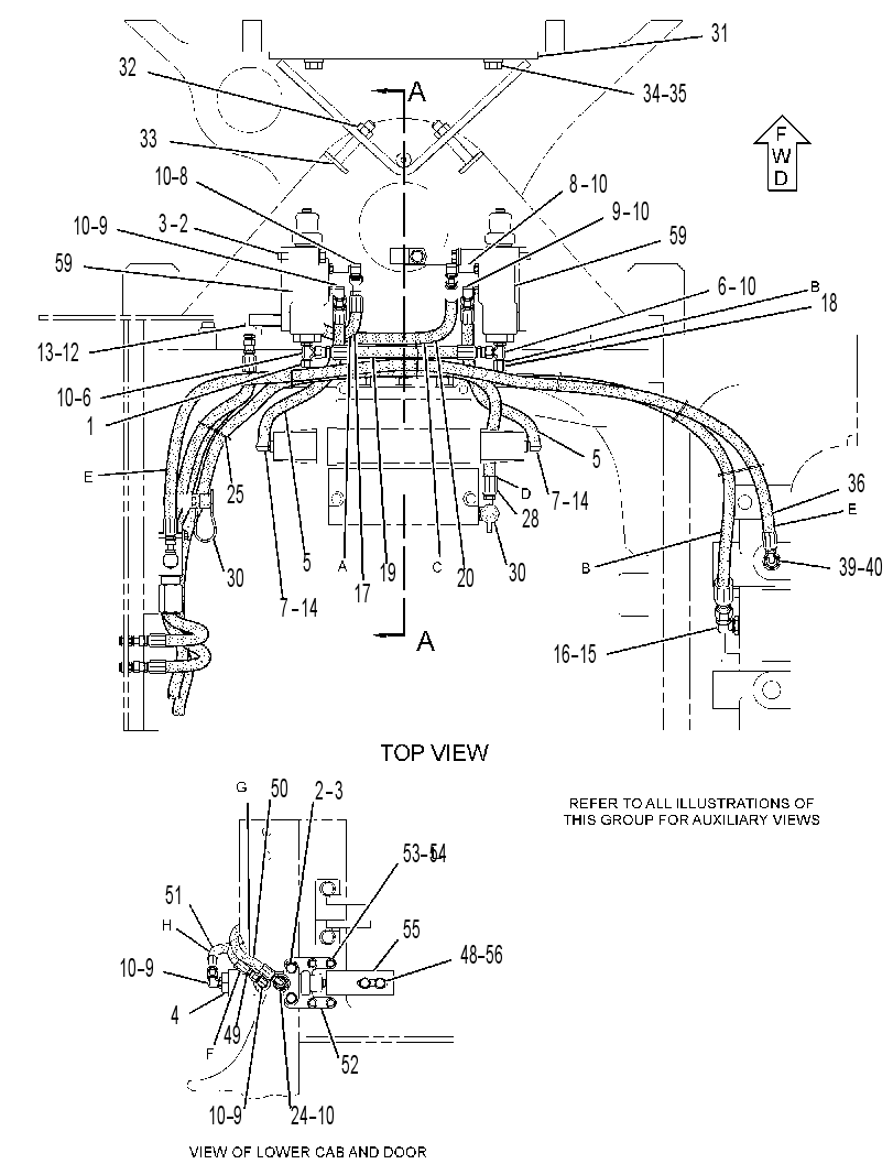 LINES GP-STEERING NEUTRALIZER 2132523 CAT
