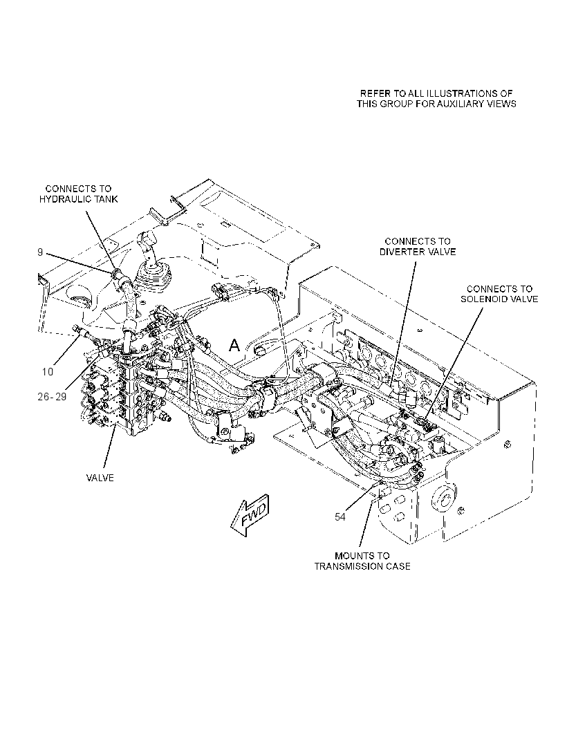 LINES GP-REAR ATTACHMENT 2967756 CAT