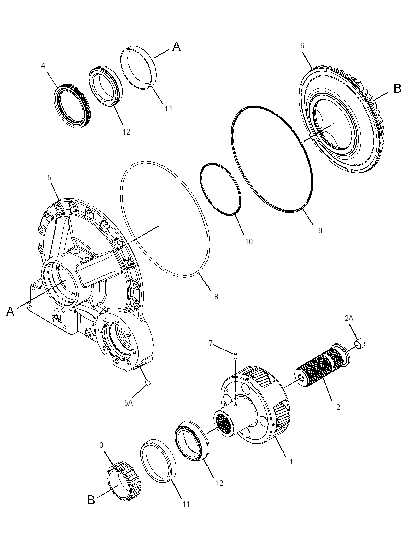 COVER GP-TRANSMISSION 3458092 CAT