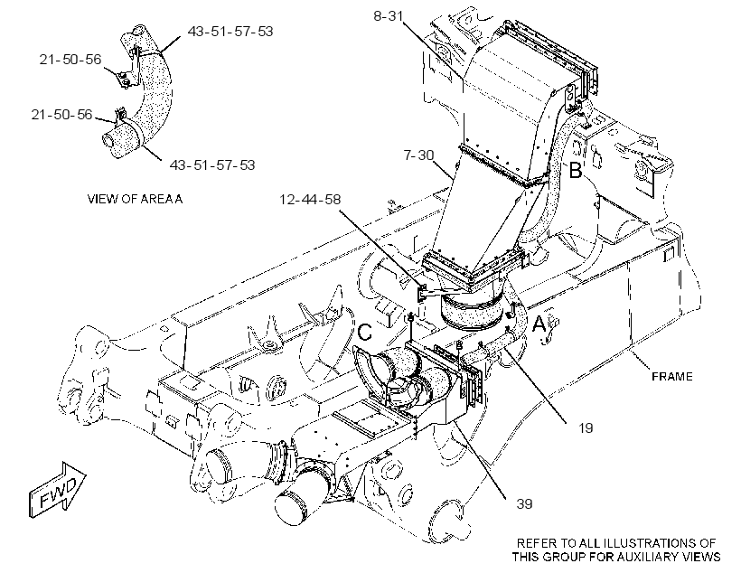 DUCT GP-AIR COOLING 2916846 CAT
