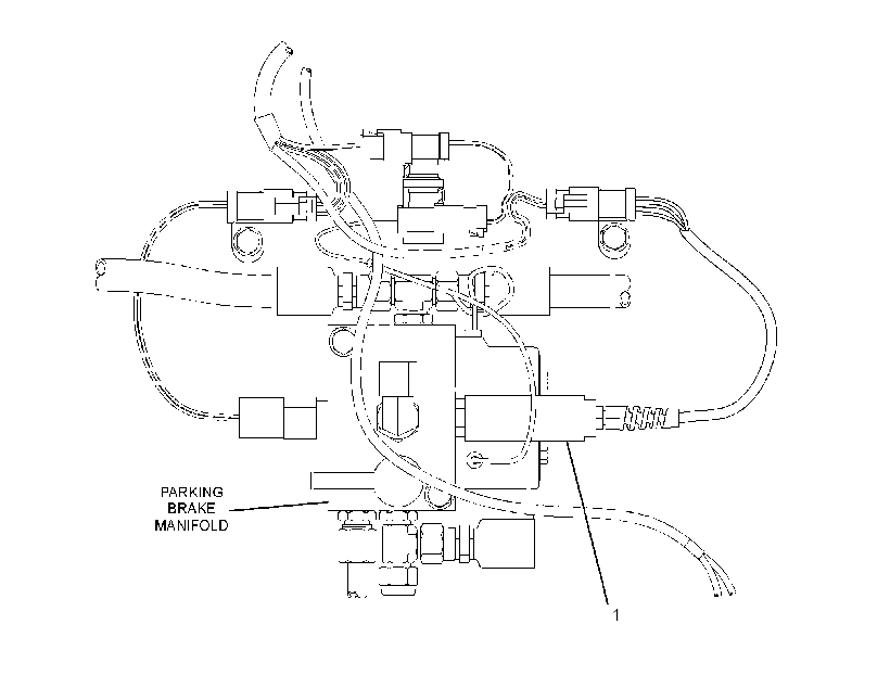 SWITCH GP-PARKING BRAKE 1617244 CAT