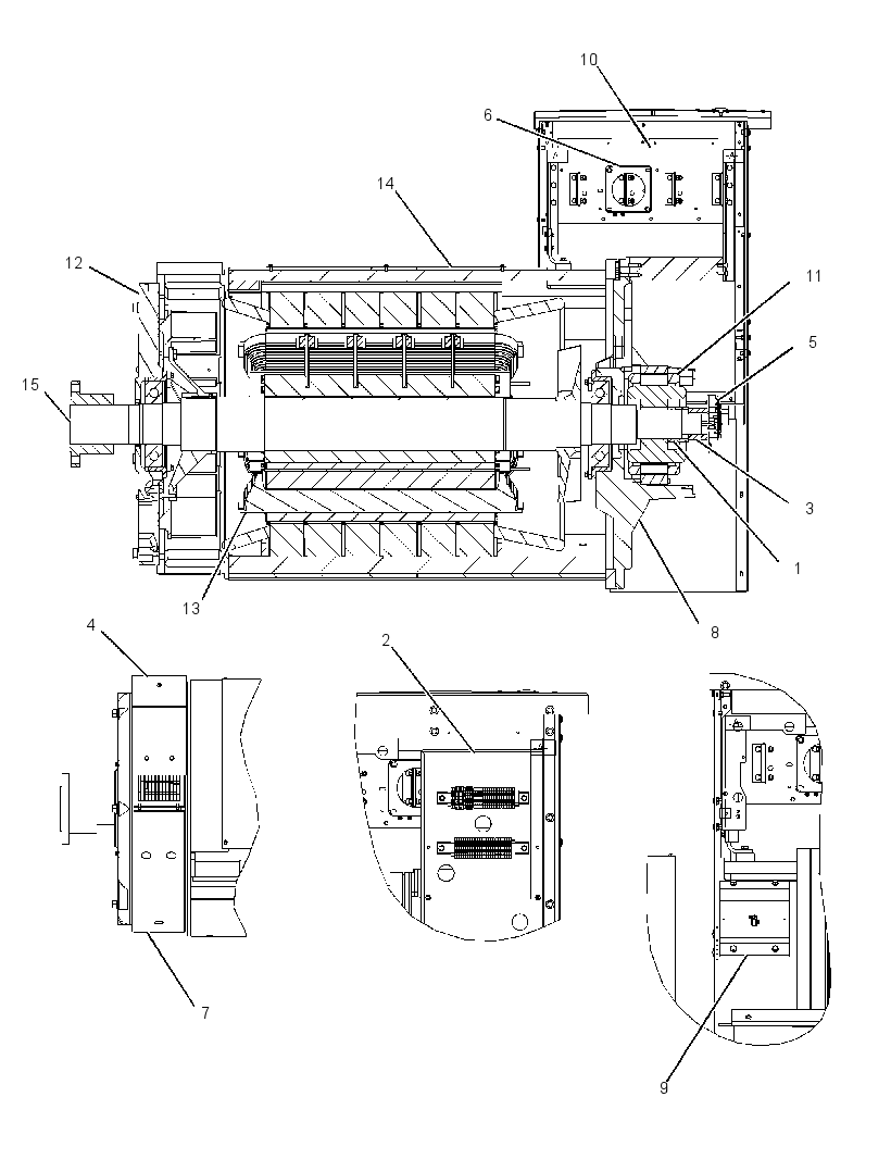 Генератор 3824975 CAT