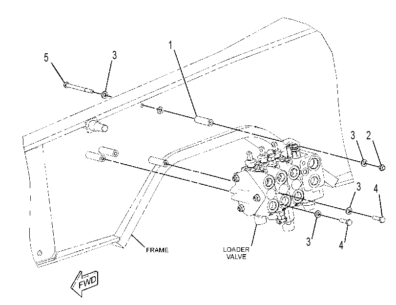 MOUNTING GP-BANK VALVE 3182224 CAT