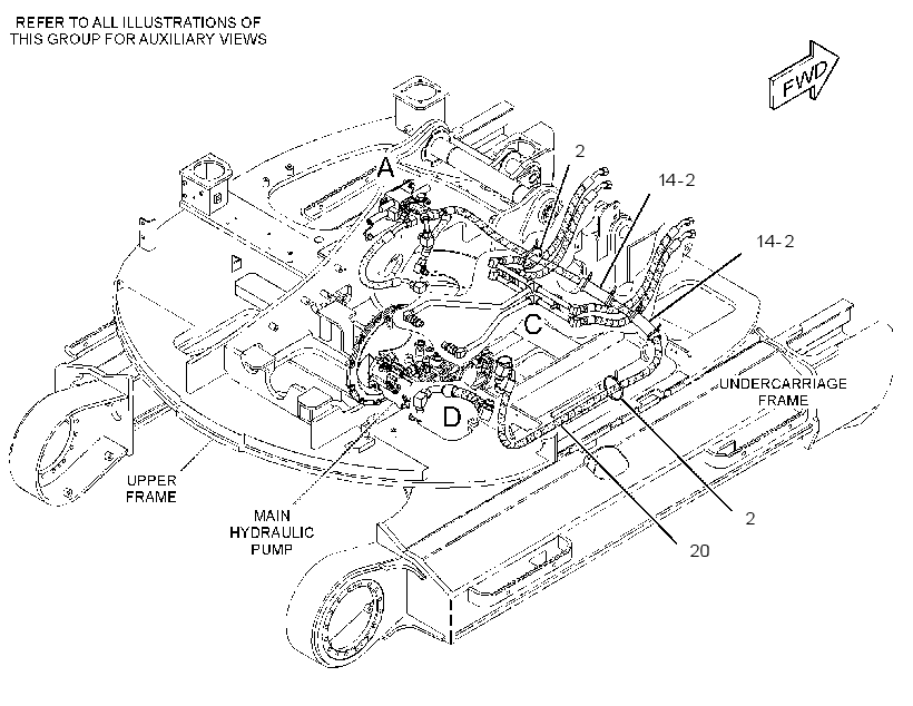 LINES GP-BLADE CYLINDER 3873712 CAT