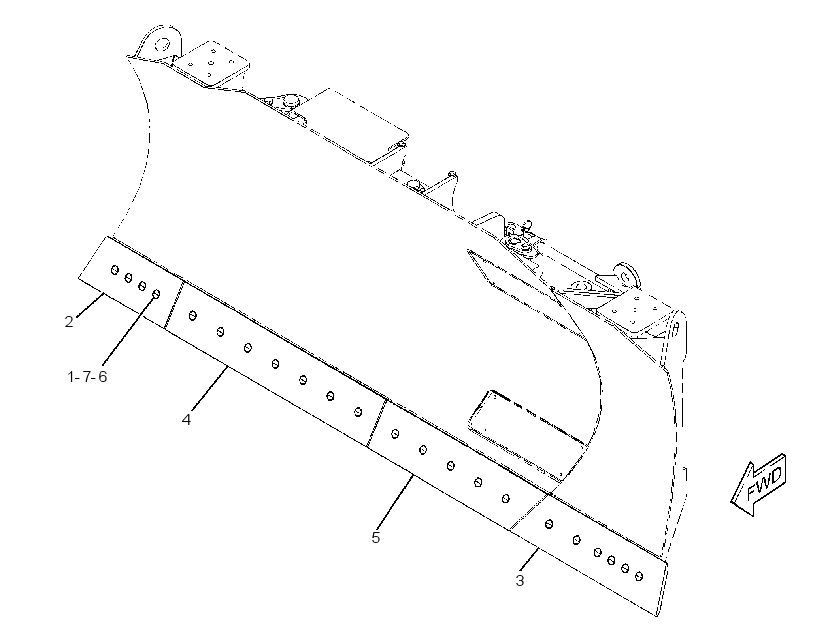 Зуб и режущая кромка 3710759 CAT